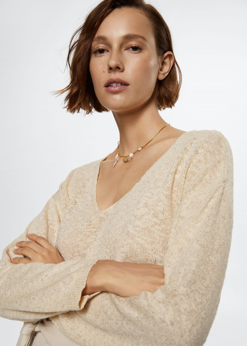 Mali Koopman featured in  the Mango catalogue for Winter 2022