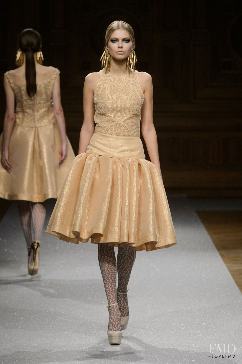 Oscar Carvallo fashion show for Autumn/Winter 2014