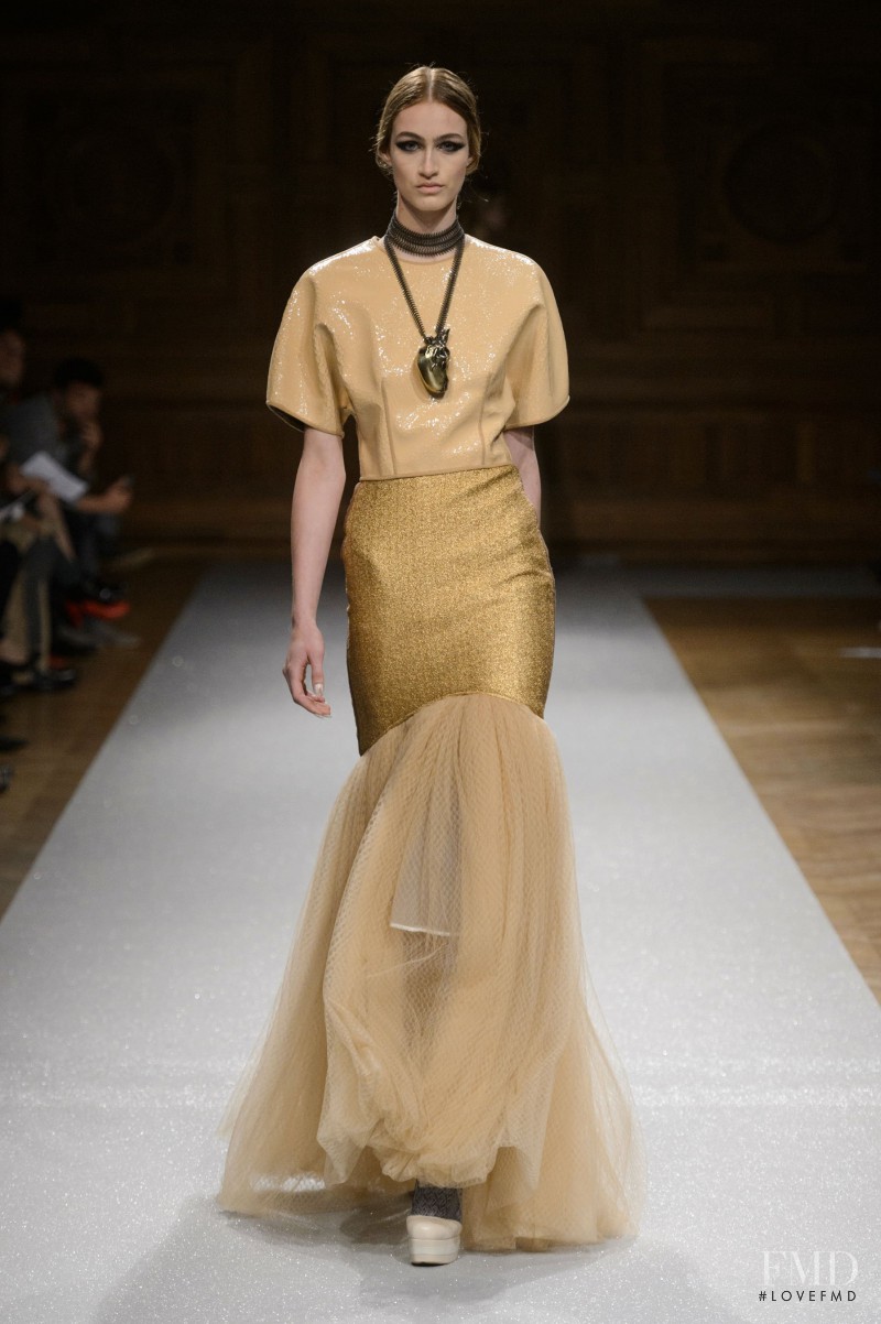 Oscar Carvallo fashion show for Autumn/Winter 2014