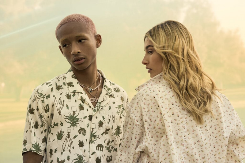 Hailey Baldwin Bieber featured in  the Levi’s advertisement for Spring/Summer 2020