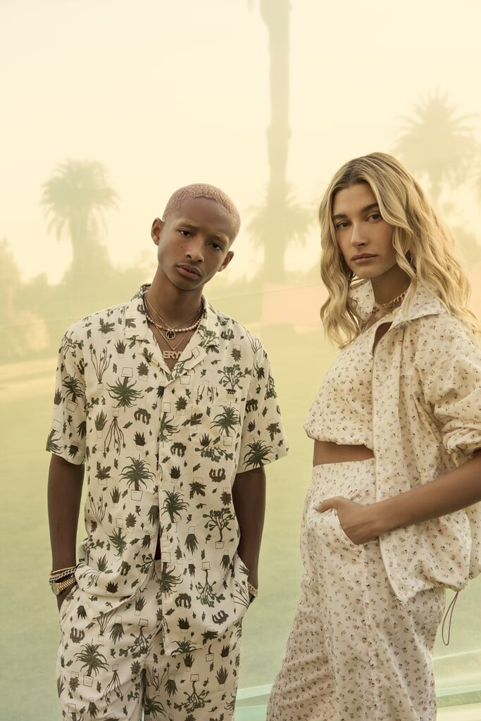 Hailey Baldwin Bieber featured in  the Levi’s advertisement for Spring/Summer 2020