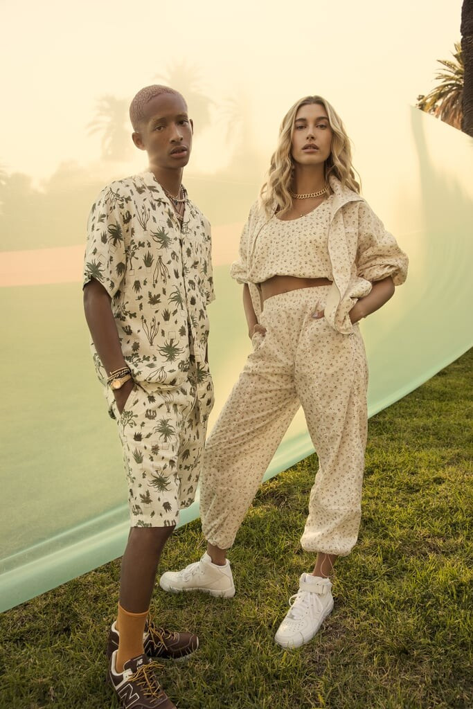 Hailey Baldwin Bieber featured in  the Levi’s advertisement for Spring/Summer 2020