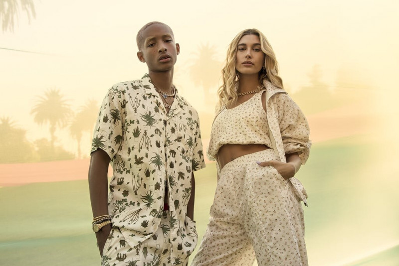 Hailey Baldwin Bieber featured in  the Levi’s advertisement for Spring/Summer 2020