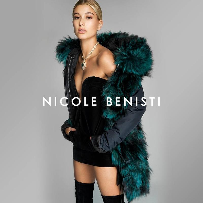 Hailey Baldwin Bieber featured in  the Nicole Benisti advertisement for Autumn/Winter 2017