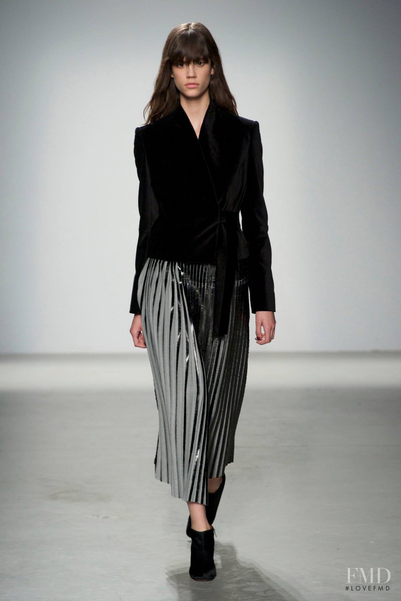Antonina Petkovic featured in  the Damir Doma fashion show for Autumn/Winter 2014