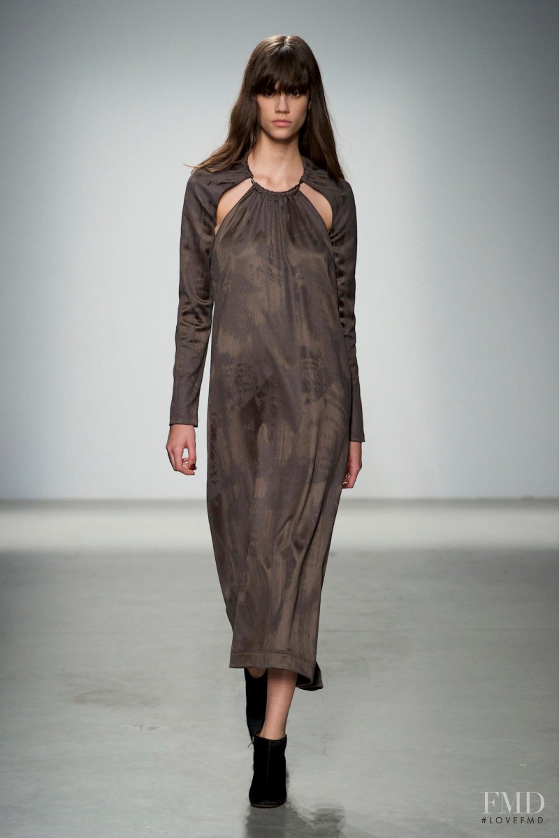 Antonina Petkovic featured in  the Damir Doma fashion show for Autumn/Winter 2014