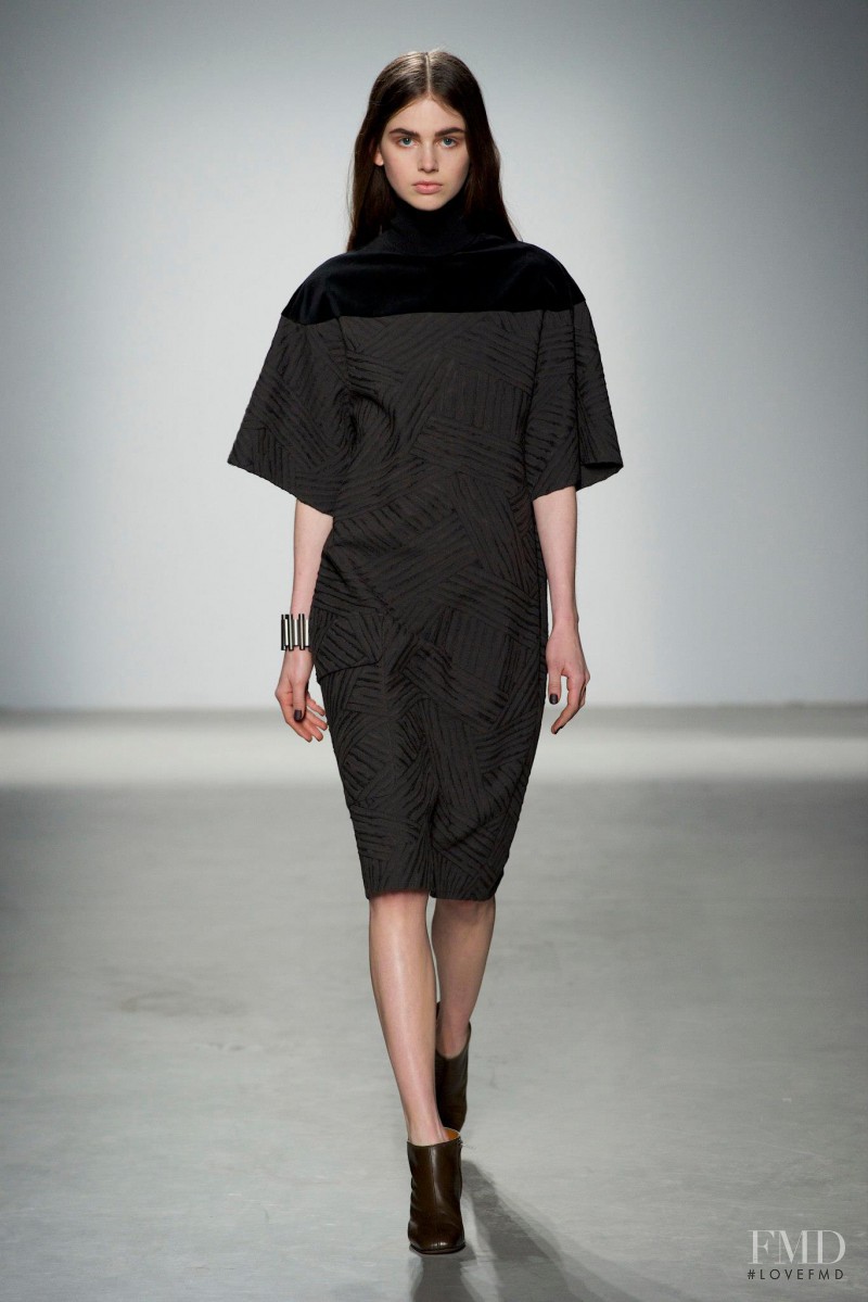 Irma Spies featured in  the Damir Doma fashion show for Autumn/Winter 2014