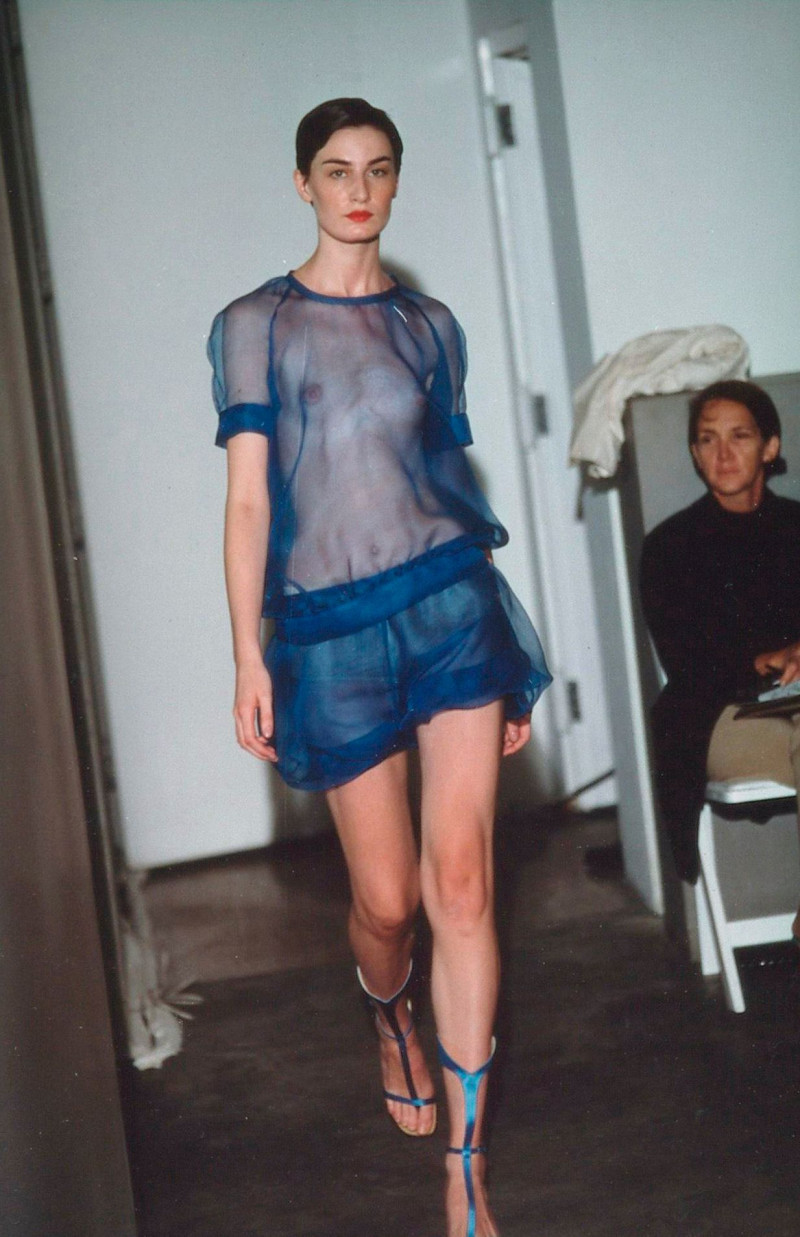 Helmut Lang fashion show for Spring/Summer 2000
