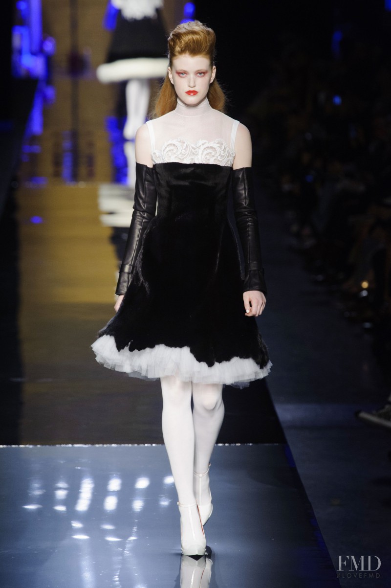 Lulu Valentine featured in  the Jean Paul Gaultier Haute Couture fashion show for Autumn/Winter 2014