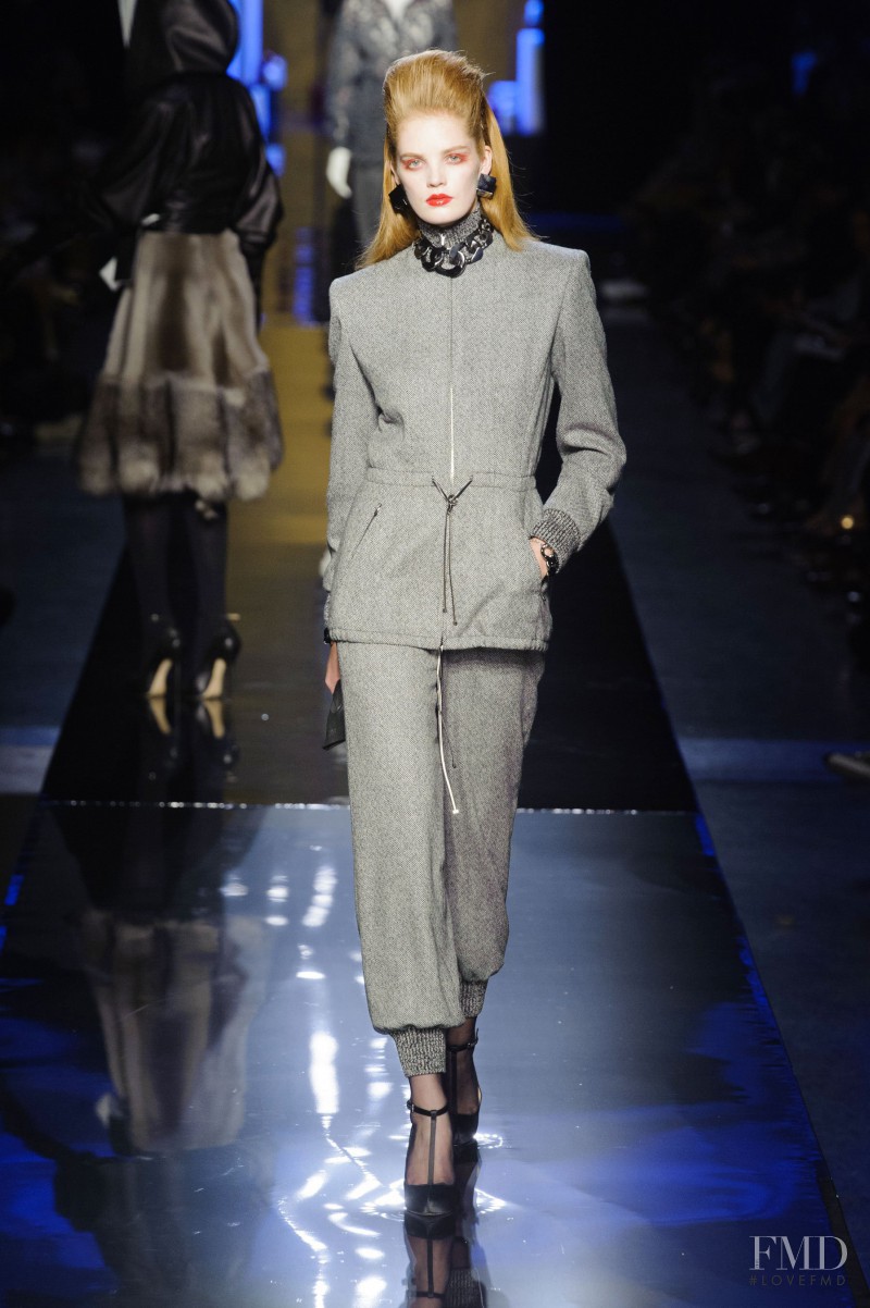 Alexina Graham featured in  the Jean Paul Gaultier Haute Couture fashion show for Autumn/Winter 2014