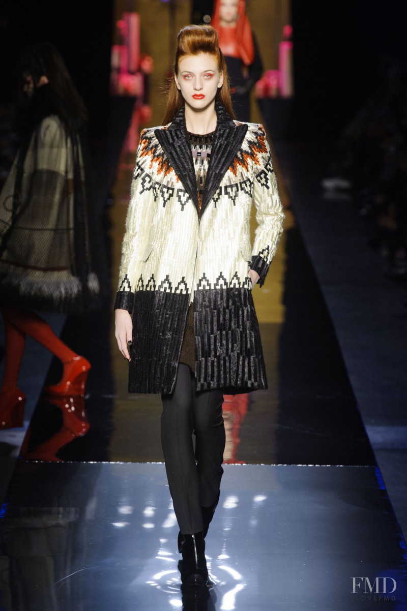 Viktor Van Pelt featured in  the Jean Paul Gaultier Haute Couture fashion show for Autumn/Winter 2014