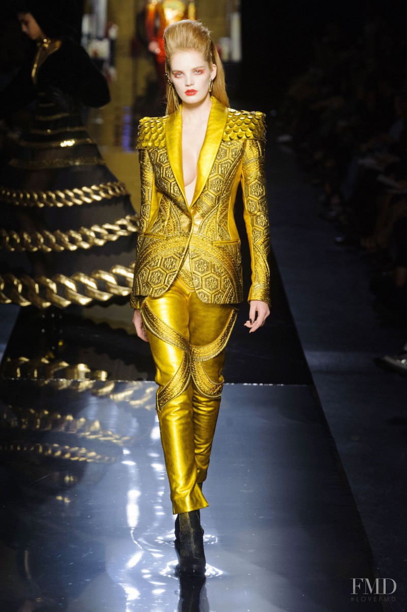 Alexina Graham featured in  the Jean Paul Gaultier Haute Couture fashion show for Autumn/Winter 2014