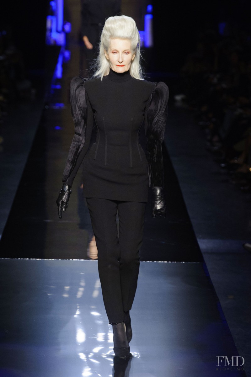Catherine Loewe featured in  the Jean Paul Gaultier Haute Couture fashion show for Autumn/Winter 2014