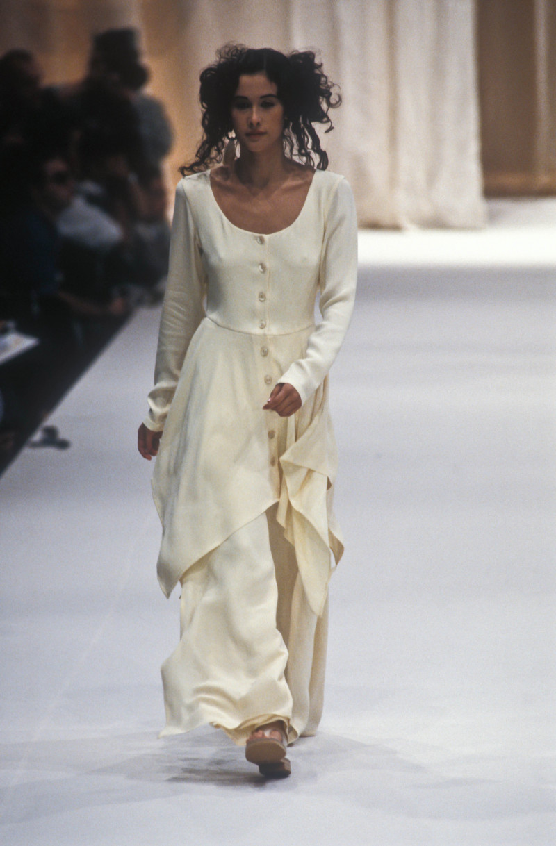 Natane Adcock featured in  the byblos fashion show for Spring/Summer 1994