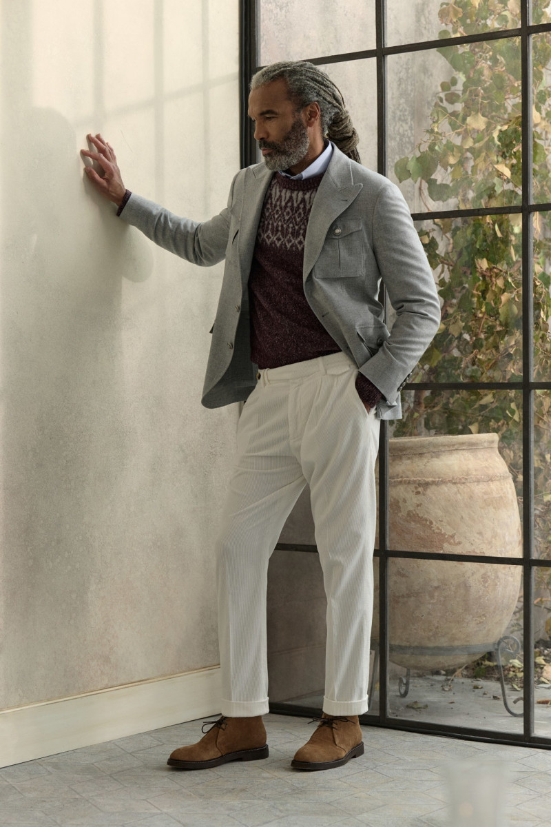 Brunello Cucinelli lookbook for Autumn/Winter 2023