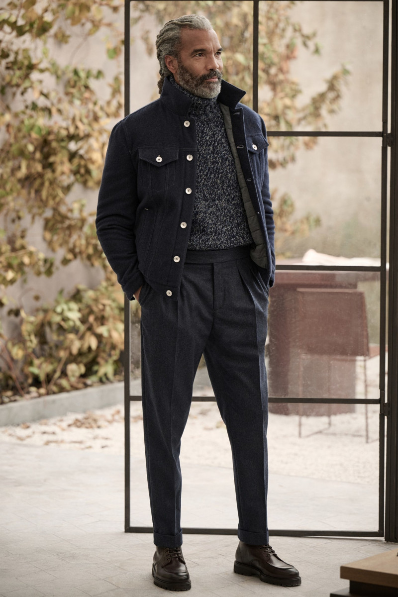 Brunello Cucinelli lookbook for Autumn/Winter 2023