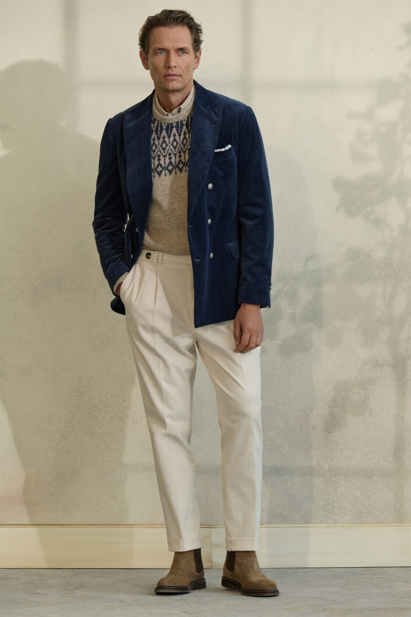 Brunello Cucinelli lookbook for Autumn/Winter 2023