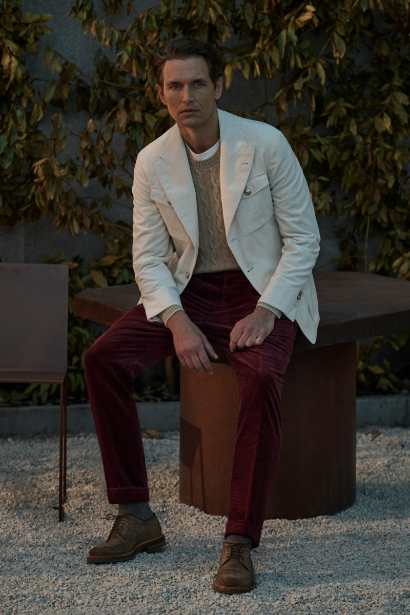 Brunello Cucinelli lookbook for Autumn/Winter 2023