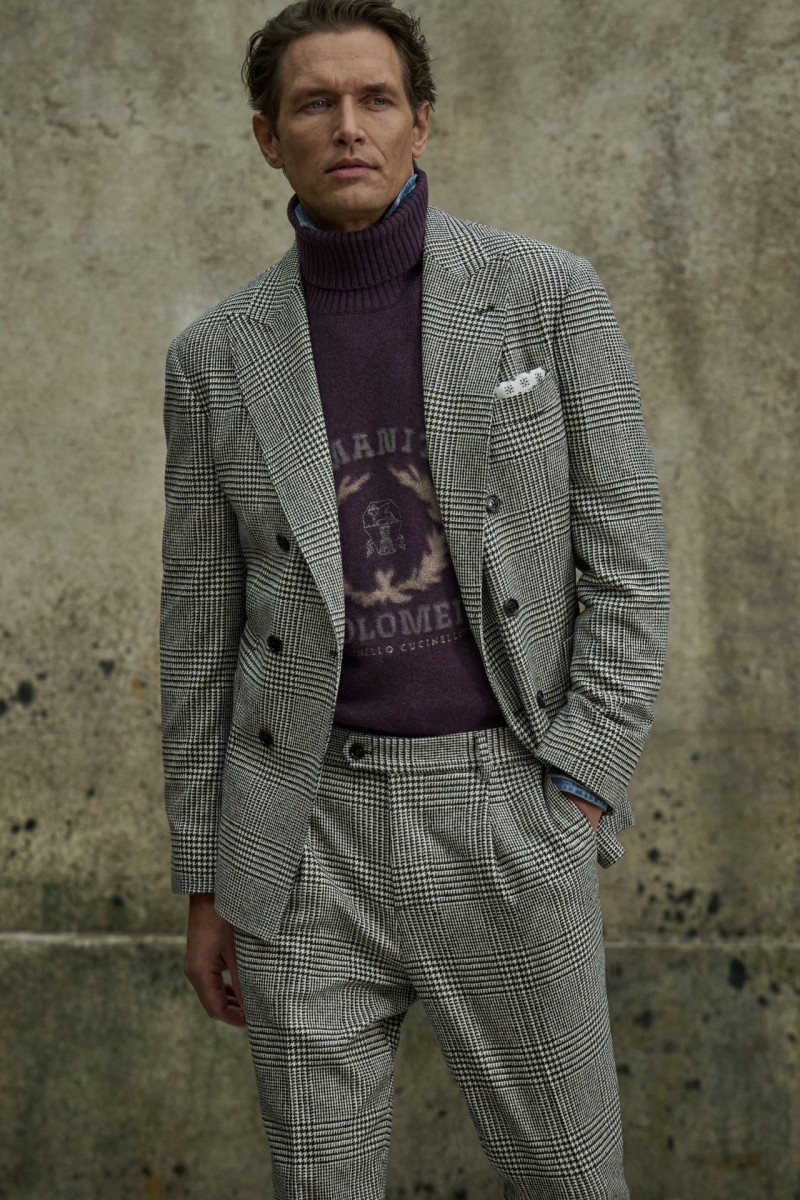 Brunello Cucinelli lookbook for Autumn/Winter 2023