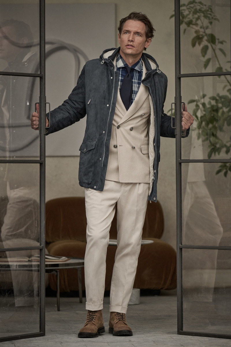 Brunello Cucinelli lookbook for Autumn/Winter 2023