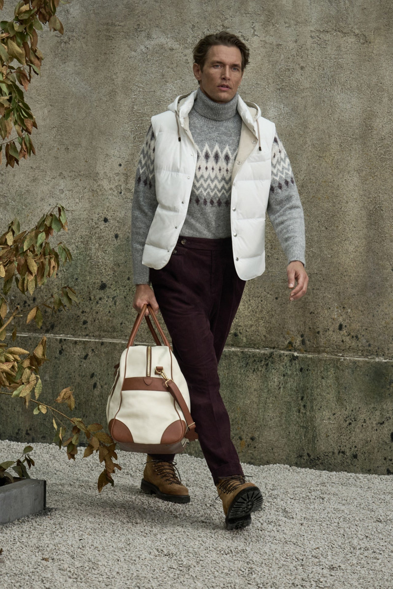 Brunello Cucinelli lookbook for Autumn/Winter 2023