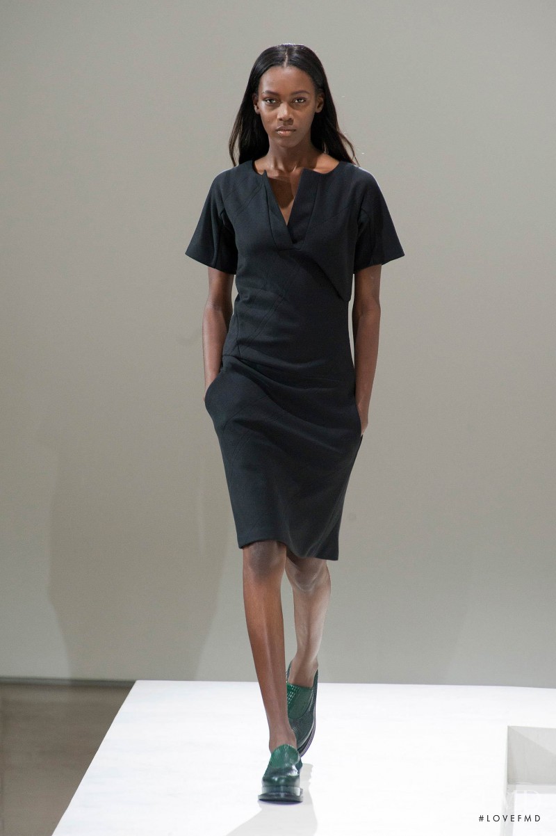 Kai Newman featured in  the Jil Sander fashion show for Autumn/Winter 2014