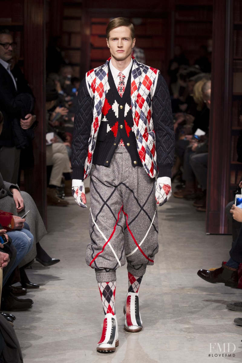 Moncler Gamme Bleu fashion show for Autumn/Winter 2014