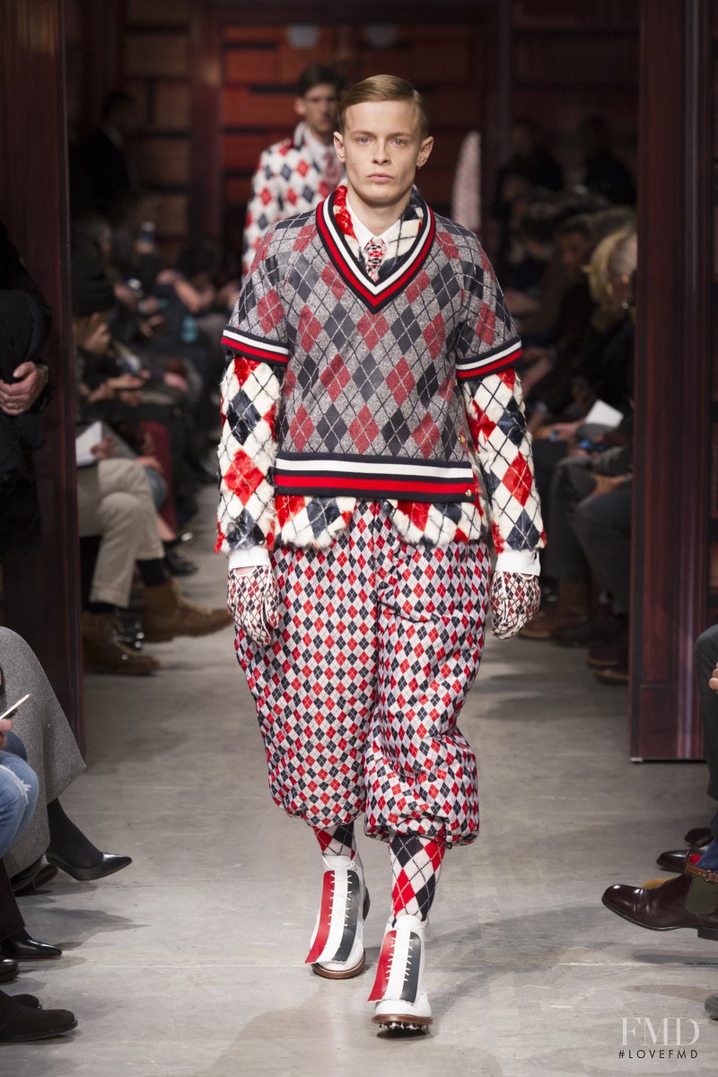 Moncler Gamme Bleu fashion show for Autumn/Winter 2014