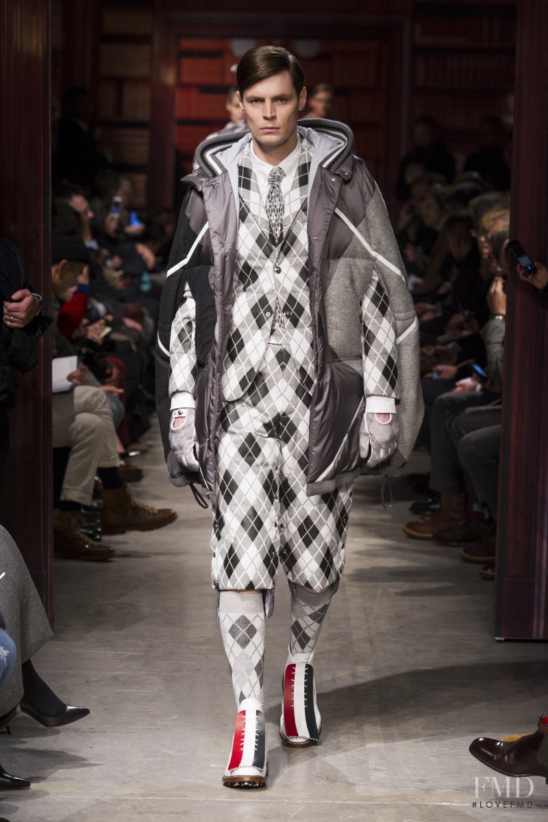 Moncler Gamme Bleu fashion show for Autumn/Winter 2014