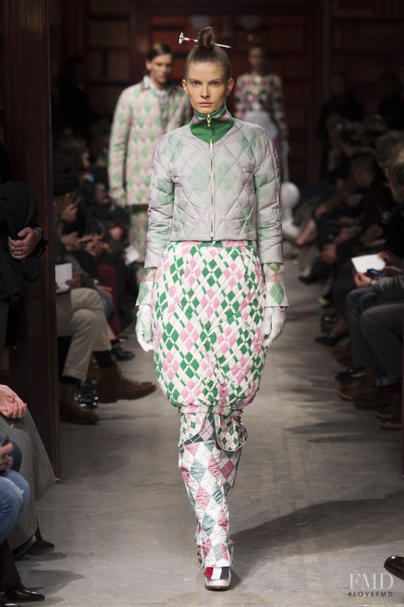 Moncler Gamme Bleu fashion show for Autumn/Winter 2014