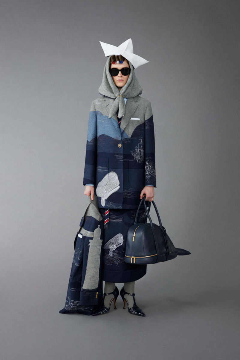 Thom Browne lookbook for Pre-Fall 2023