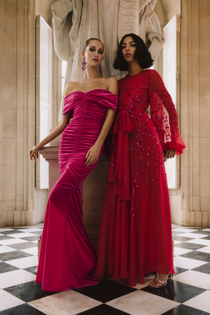 Monique Lhuillier lookbook for Pre-Fall 2023