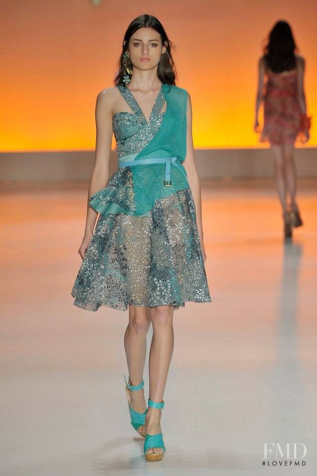 Bruna Ludtke featured in  the Triton fashion show for Spring/Summer 2015