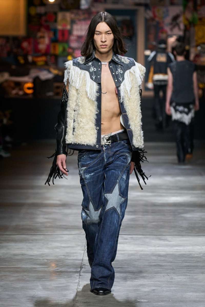 DSquared2 fashion show for Autumn/Winter 2023