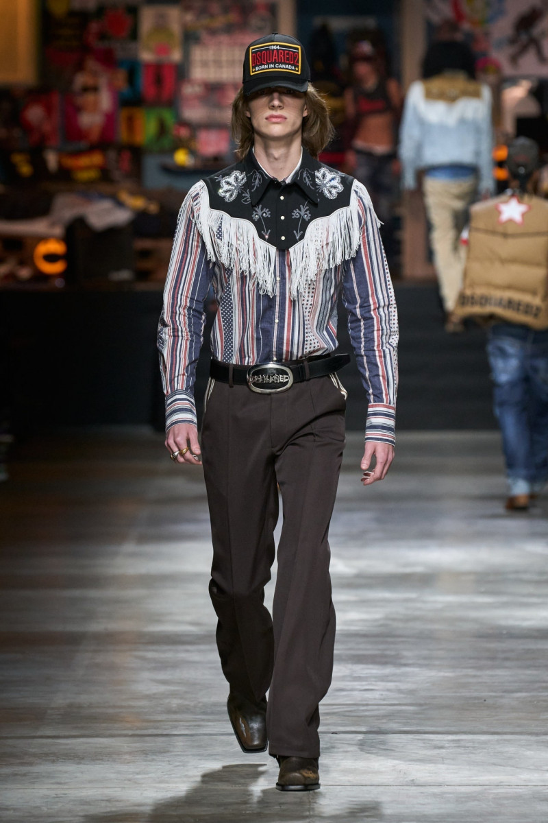 DSquared2 fashion show for Autumn/Winter 2023