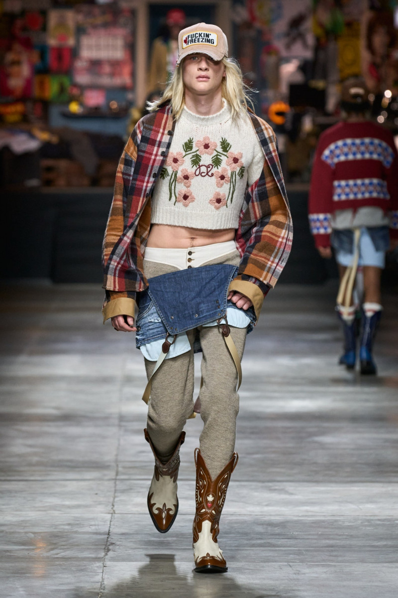 DSquared2 fashion show for Autumn/Winter 2023