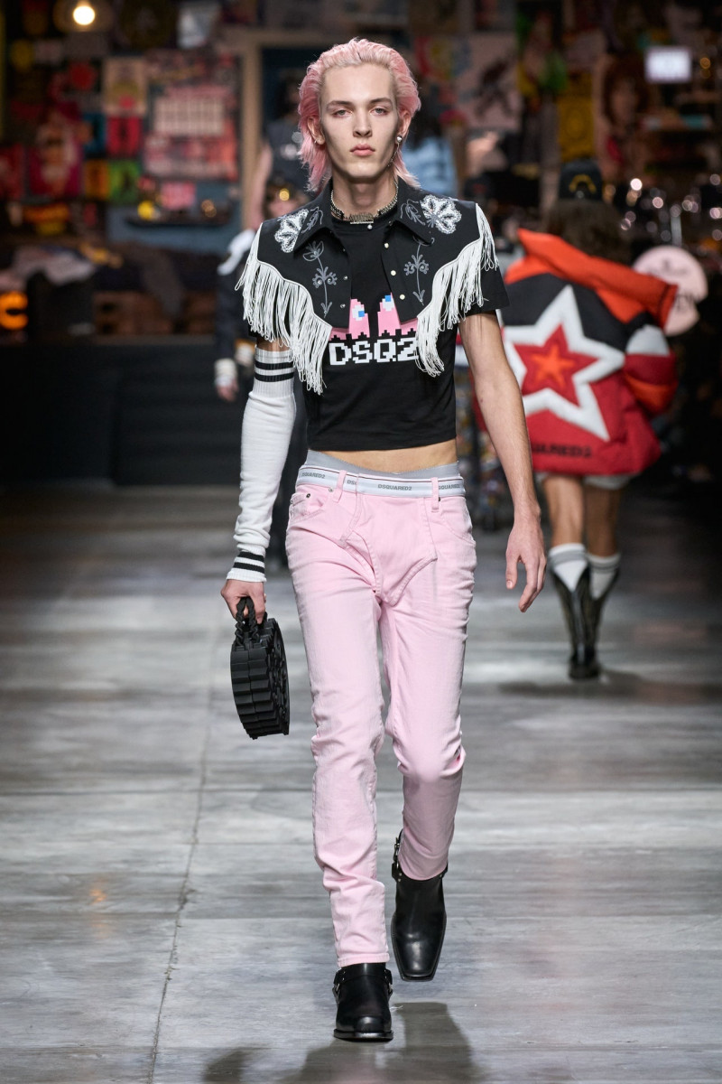 DSquared2 fashion show for Autumn/Winter 2023