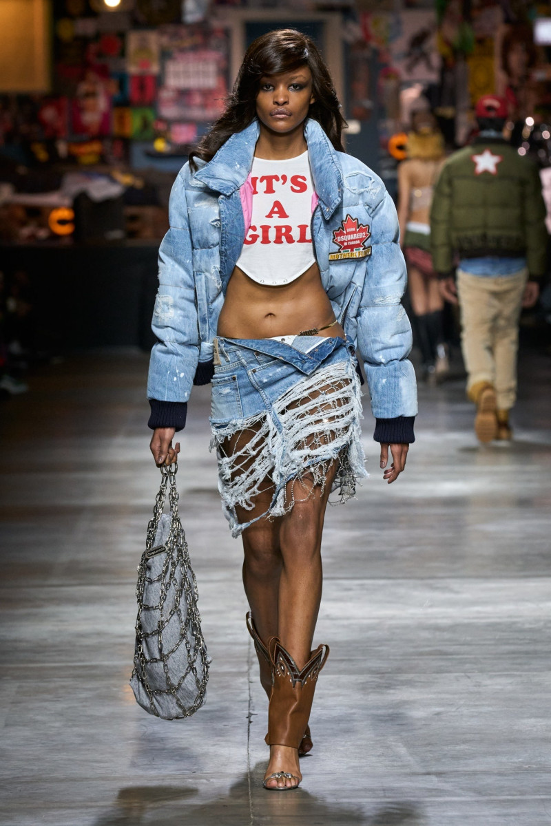 DSquared2 fashion show for Autumn/Winter 2023