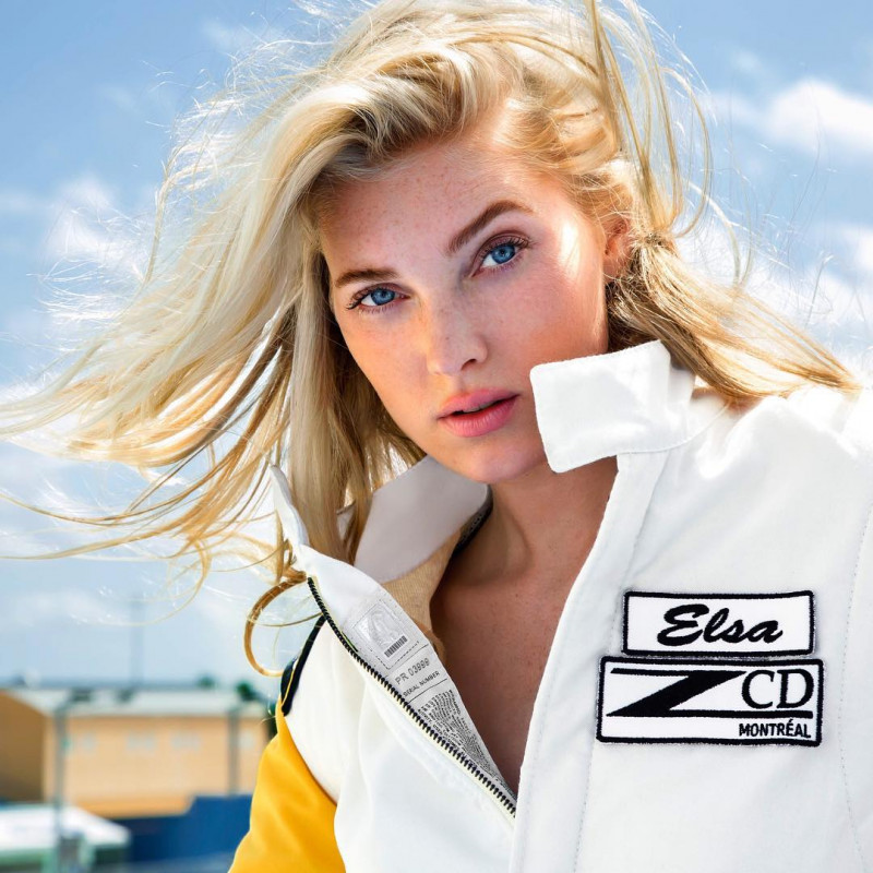 Elsa Hosk featured in  the ZCD Montreal advertisement for Spring/Summer 2016