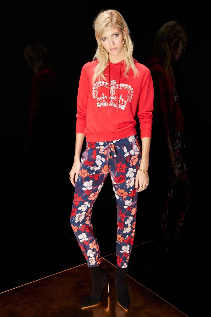 Devon Windsor featured in  the Juicy Couture Black Label lookbook for Autumn/Winter 2015