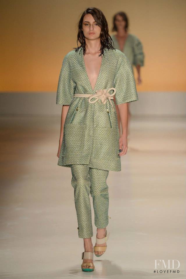 Bruna Ludtke featured in  the Forum fashion show for Spring/Summer 2015