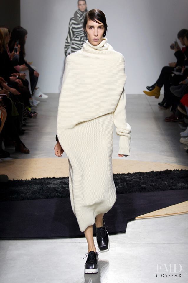 Jamie Bochert featured in  the Acne Studios fashion show for Autumn/Winter 2014