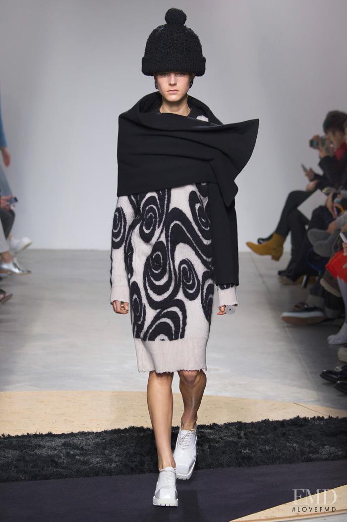 Olivia David featured in  the Acne Studios fashion show for Autumn/Winter 2014
