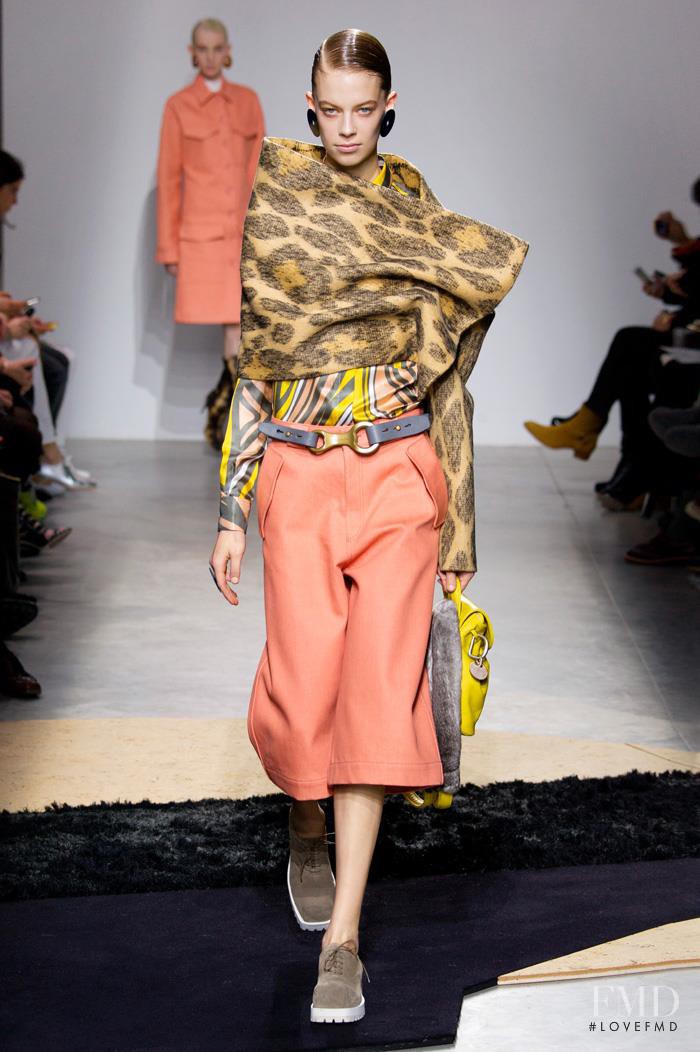 Lexi Boling featured in  the Acne Studios fashion show for Autumn/Winter 2014