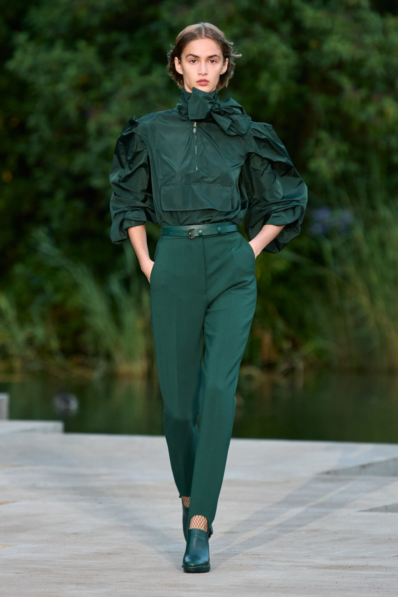 Quinn Elin Mora featured in  the Max Mara fashion show for Resort 2023