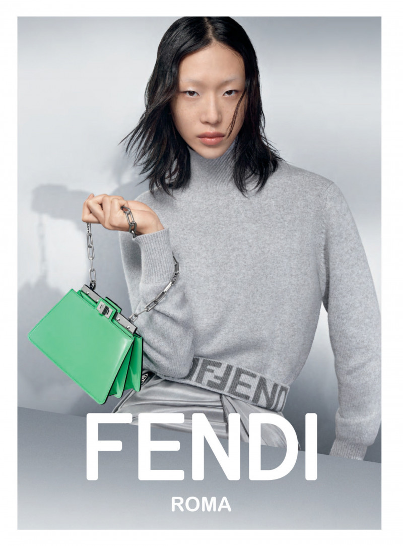 So Ra Choi featured in  the Fendi advertisement for Spring/Summer 2023