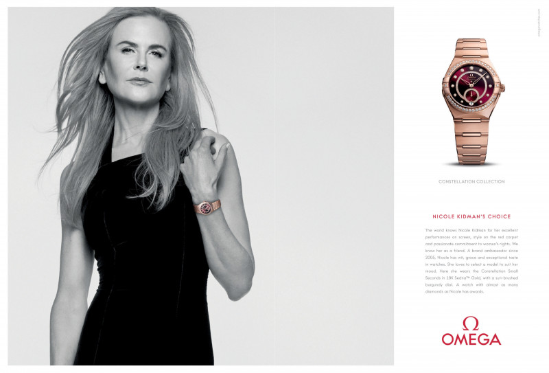 Omega advertisement for Spring/Summer 2023