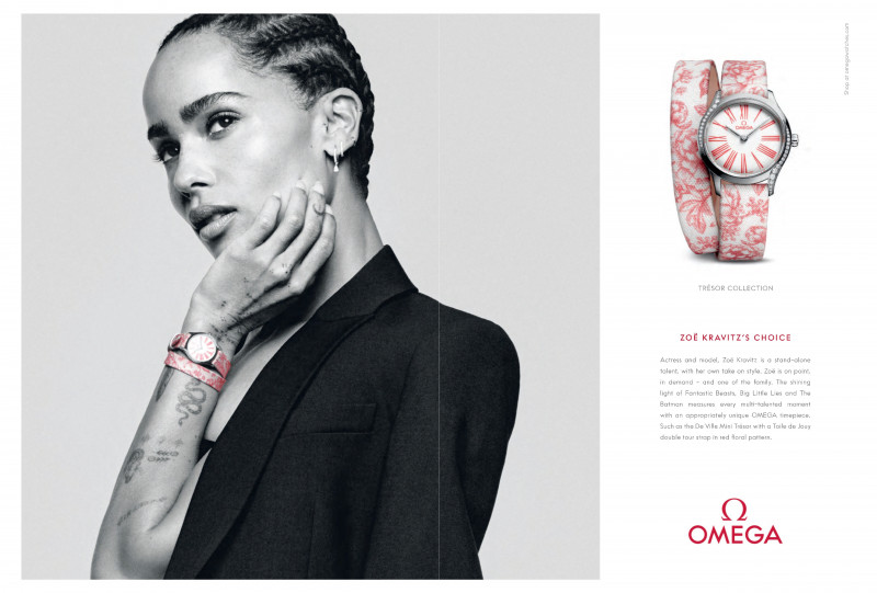 Omega advertisement for Spring/Summer 2023