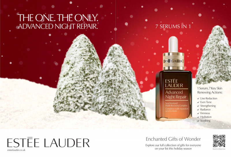 Estée Lauder advertisement for Holiday 2022