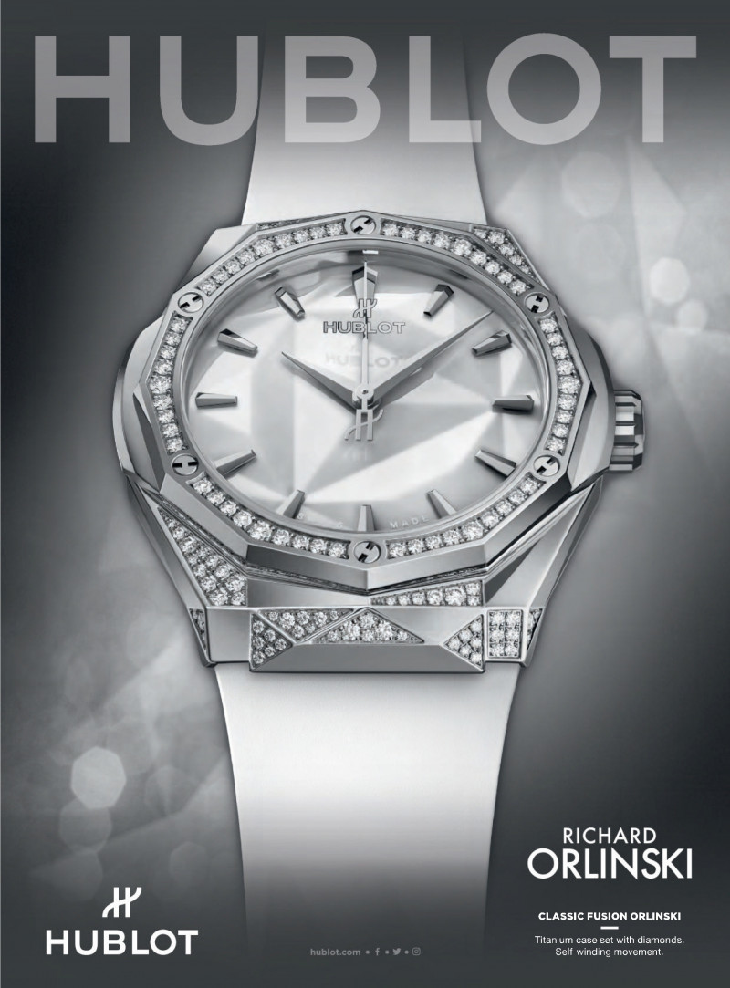 Hublot advertisement for Spring/Summer 2023